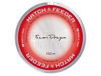 Monofile Schnüre Team Dragon Match&Feeder 150m 0.16mm 3.15kg