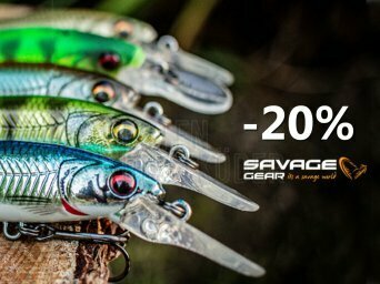 Rabatt -20%: Savage Gear, Westin, Dragon und Meiho Versus!