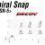 Decoy Spiral Snap SN-5 BESTEN KUNSTKODER Angelshop