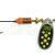 Lukris Orion spinners with single barbless hook BESTEN KUNSTKODER Angelshop