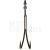 Mustad Frog Trailer Double 2X 78124AP-BN BESTEN KUNSTKODER Angelshop