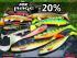 Mega-Rabatt -20% auf Fox Rage, DAM und Jaxon-Köder! Neue Spinmad Jig Spinner!